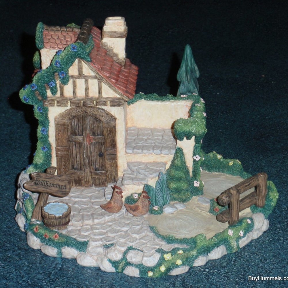 Vintage Goebel Hummelscapes Collection Home Sweet Home 934-D 1995 Collectible